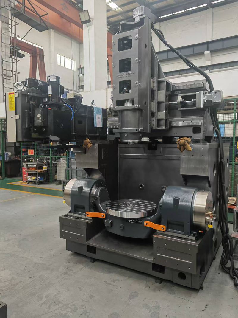 5 Axis Bridge Machining Center Frame factory